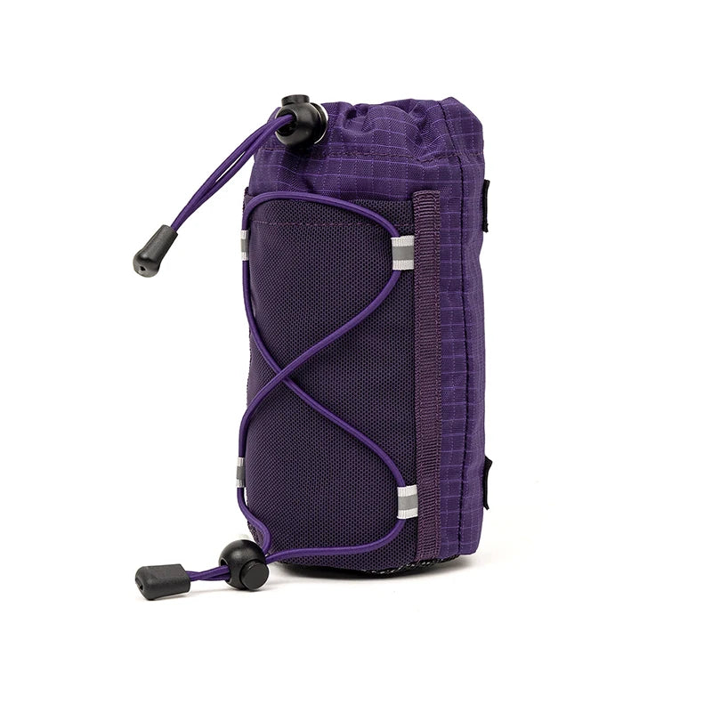 Outdoor Nylon Water Bottle & Phone Pouch | Hiking Storage Bag Outdoor Storage Pouch Oasis Select Purple