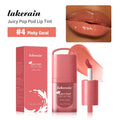 Juicy Hydrated Lip Tint Buildable Glossy Finish Ceramide Peptide Water-to-oil Formula Long-lasting Color Buckle Design Lip Tint Oasis Select Pinky Coral