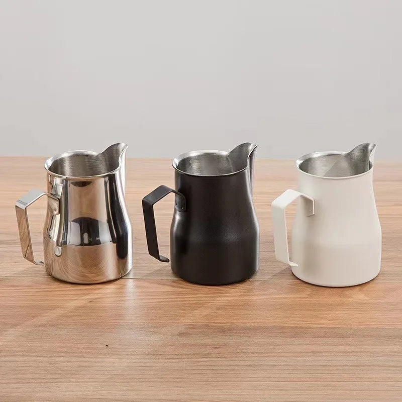 350/500ml Milk Frothing Pitcher Steaming Pitchers Professional Milk Foam Jug Latte Art Making Tools Home Barista Accessories Oasis Select
