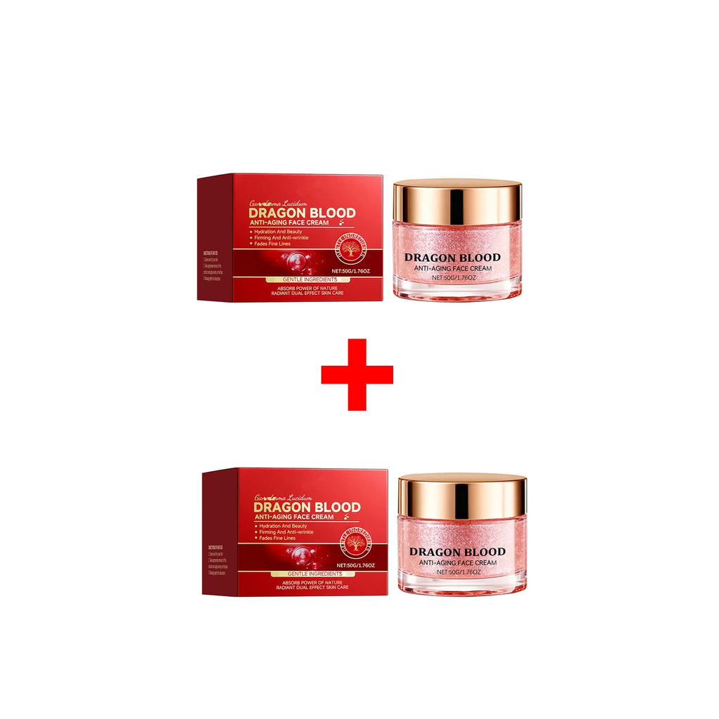 Dragon Blood Face Cream Anti Aging Fade Fine Lines Moisturizing Nourishing Skin Hydrating Improve Dry Skin Firming Face Care Oasis Select 2pcs