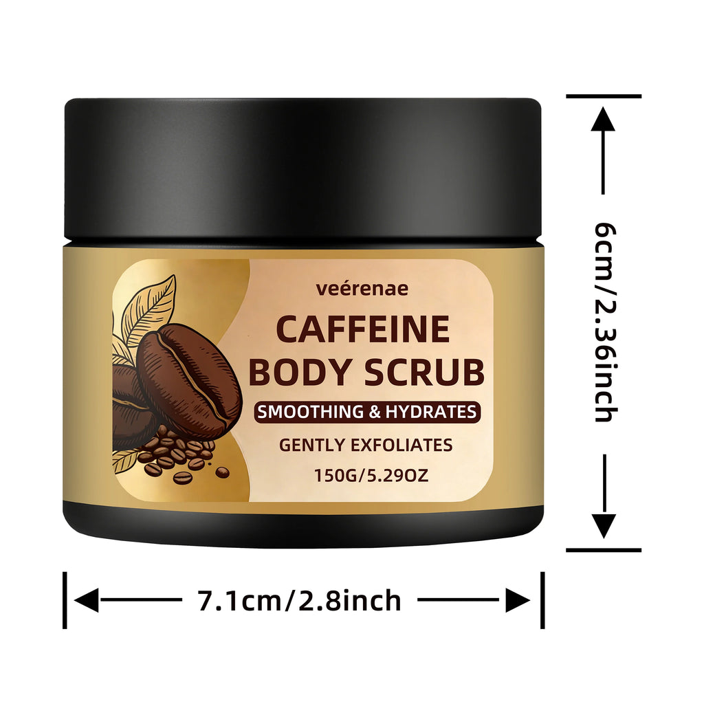 veérenae Caffeine Coffee Body Scrub – Smooth & Radiant Skin