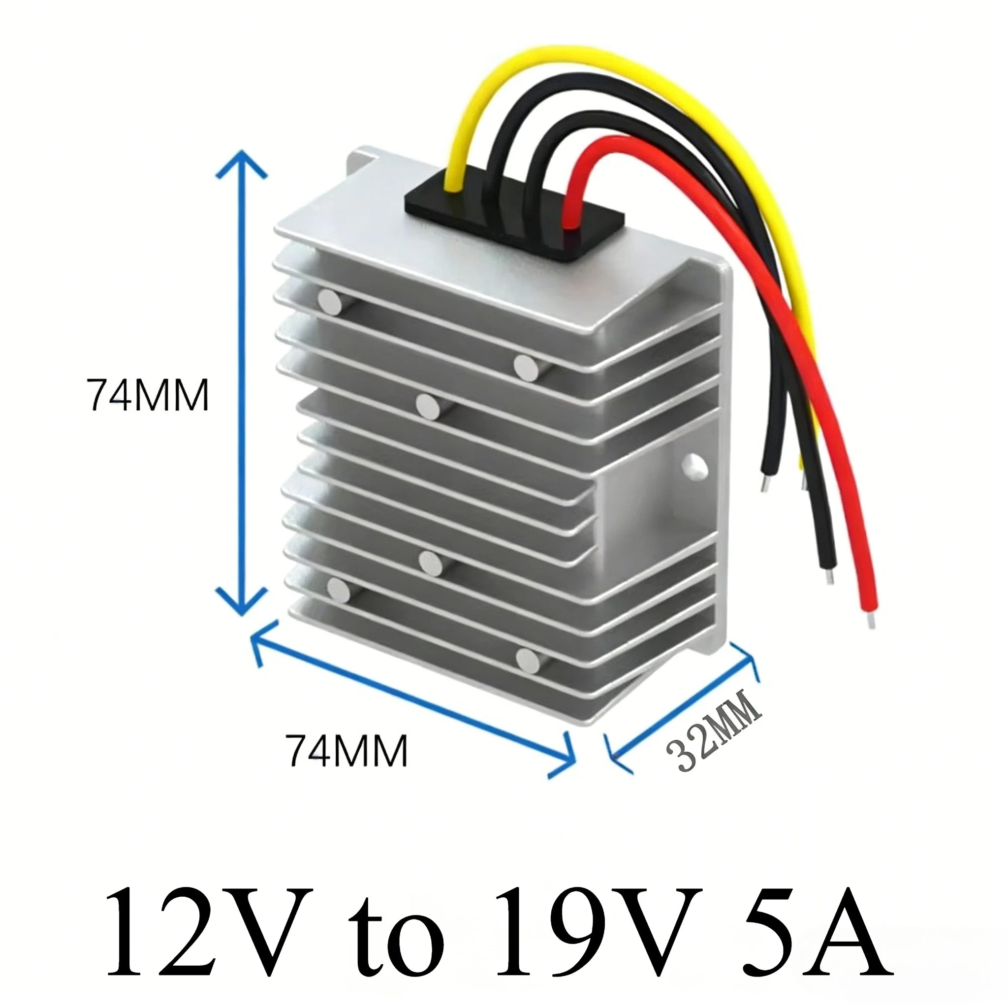 12 volts to 24 volts 19V 20A-1A Boost Step up Power Supply Voltage Regulator 12v to 24v converter dc dc for Car Laptop Charger Oasis Select 12V to 19V 5A 12V