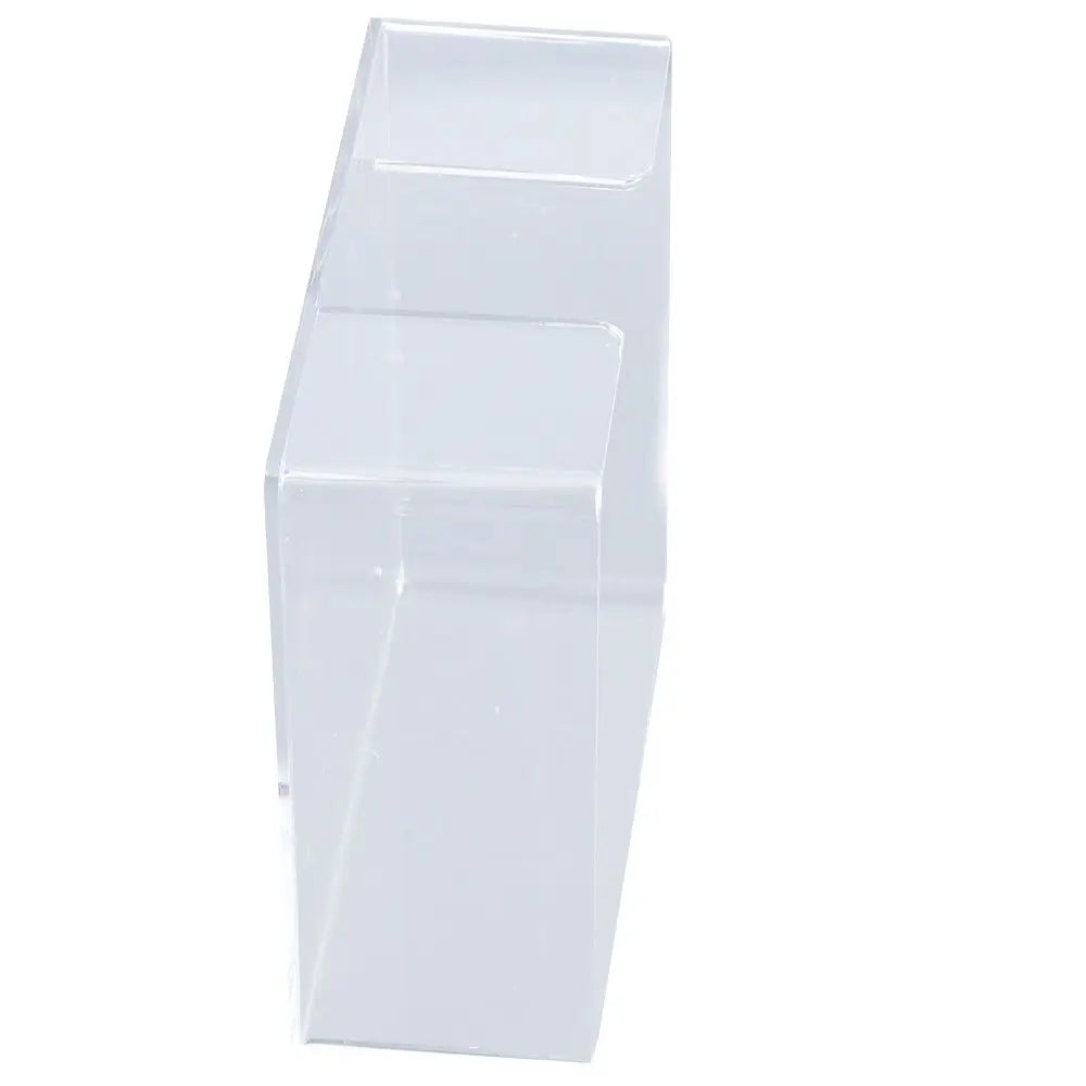 Square Acrylic Napkin Holder Clear 5.3 X 5.3 X 2.16 Inches Tabletop Freestanding Tissue Dispenser Standing Napkin Dispenser Oasis Select