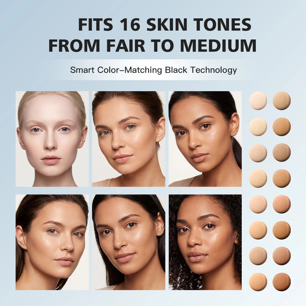 Color Changing Liquid Foundation – Full Coverage & Oil Control Liquid Foundation Oasis Select