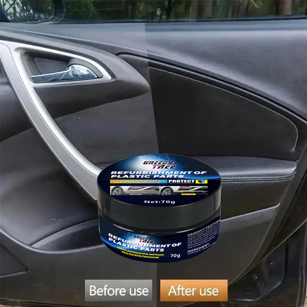 Car Interior Plastic Restorer Cream – Dashboard & Tire Renewal