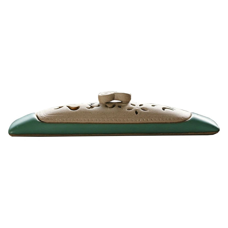 Creative Household Thread Incense Burner Indoor Zen Incense Insert Tea Ceremony Ceramic Decoration Oasis Select
