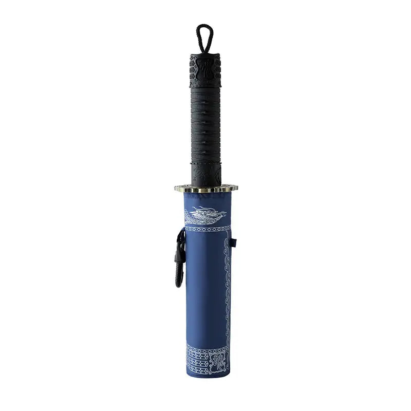 Fully Automatic 270T High Density Umbrella Cloth Samurai Umbrella Wind Resistant High Quality Folding Clear Umbrella Oasis Select Navy