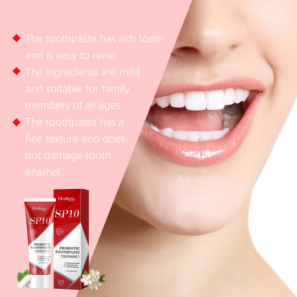 Oralhoe SP-10 Probiotic Whitening Toothpaste 100g/200g