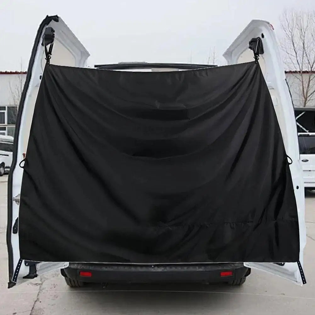 Camper Van Rear Door Curtain Shade – Waterproof RV Sunshade