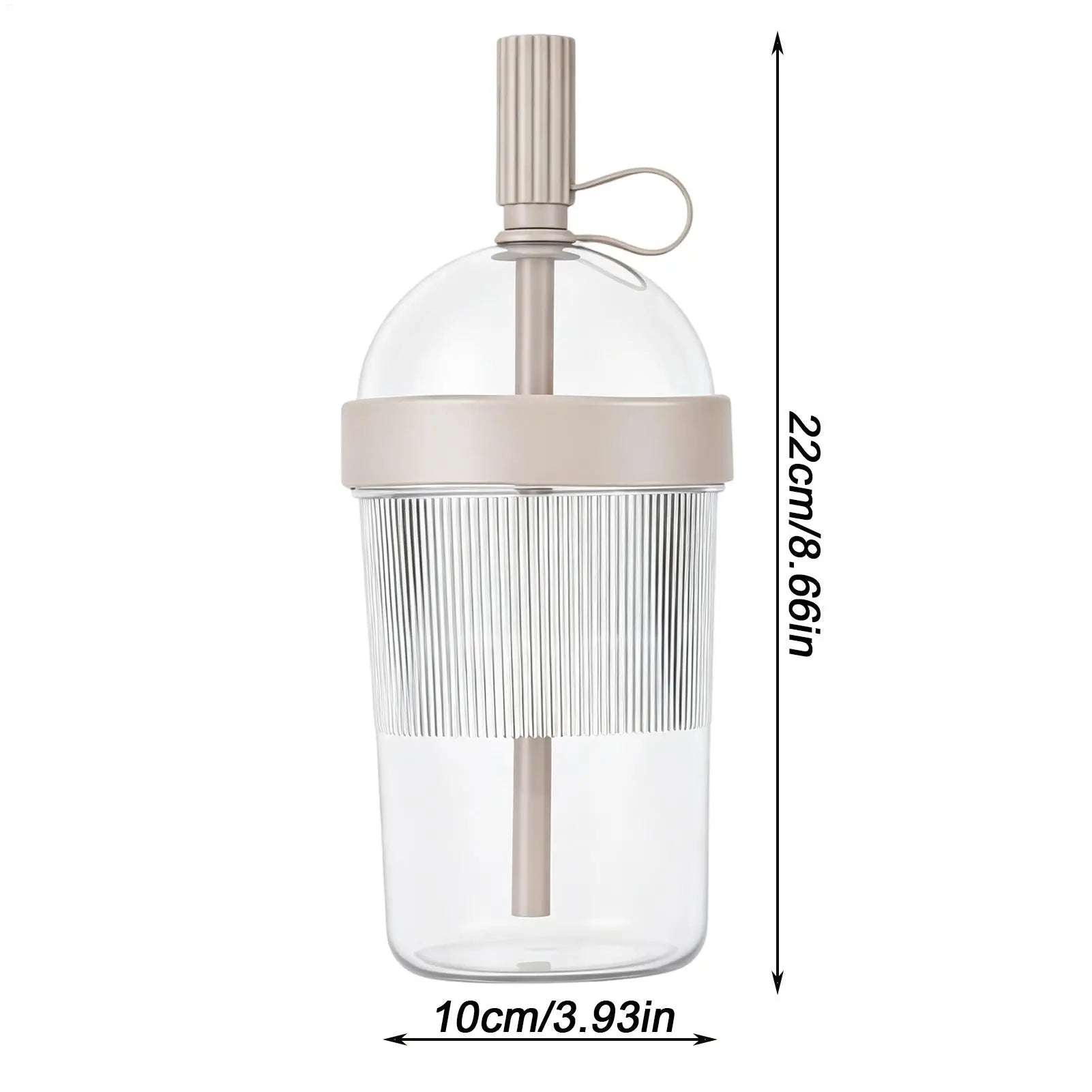 Reusable Coffee Cups with Lids 17oz Tumbler with Straw Tea Mug with Straw for Women Men Travelers Students Home Office Gym Oasis Select