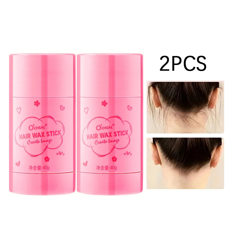 Hair Wax Stick – Long-Lasting Hold, All Hair Types | Portable Hair Wax Stick Oasis Select 2PCS
