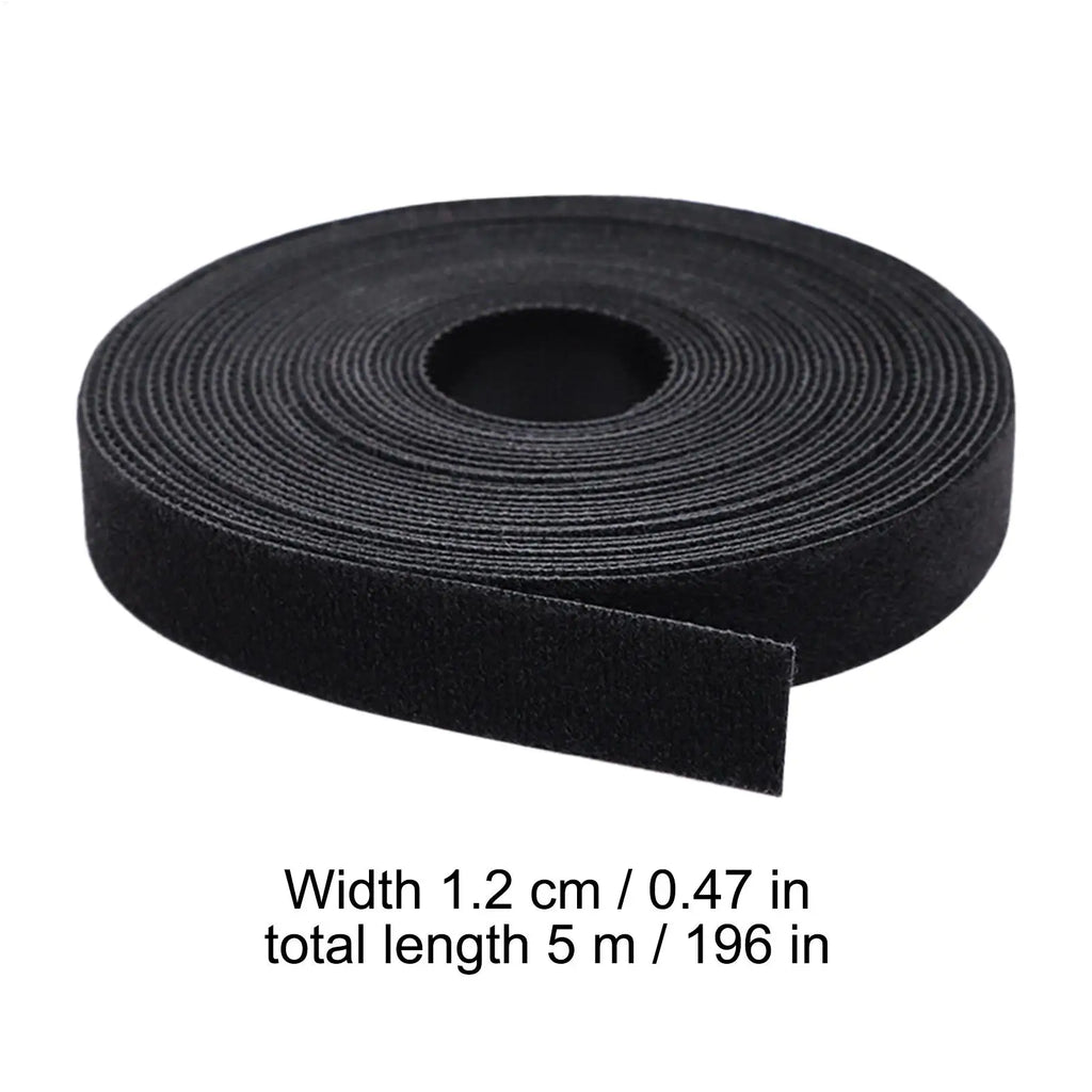 Desk Cable Management Self Adhesive Adjustable Nylon Wire Fastener Multifunction Adhesive Cable Ties for TV PC Laptop Ethernet Oasis Select