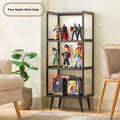 Figure Display Cabinet Acrylic Lego Model Toy Display Cabinet Display Stand Cosmetics Non-Glass Household Bookshelf Oasis Select Fourth floor