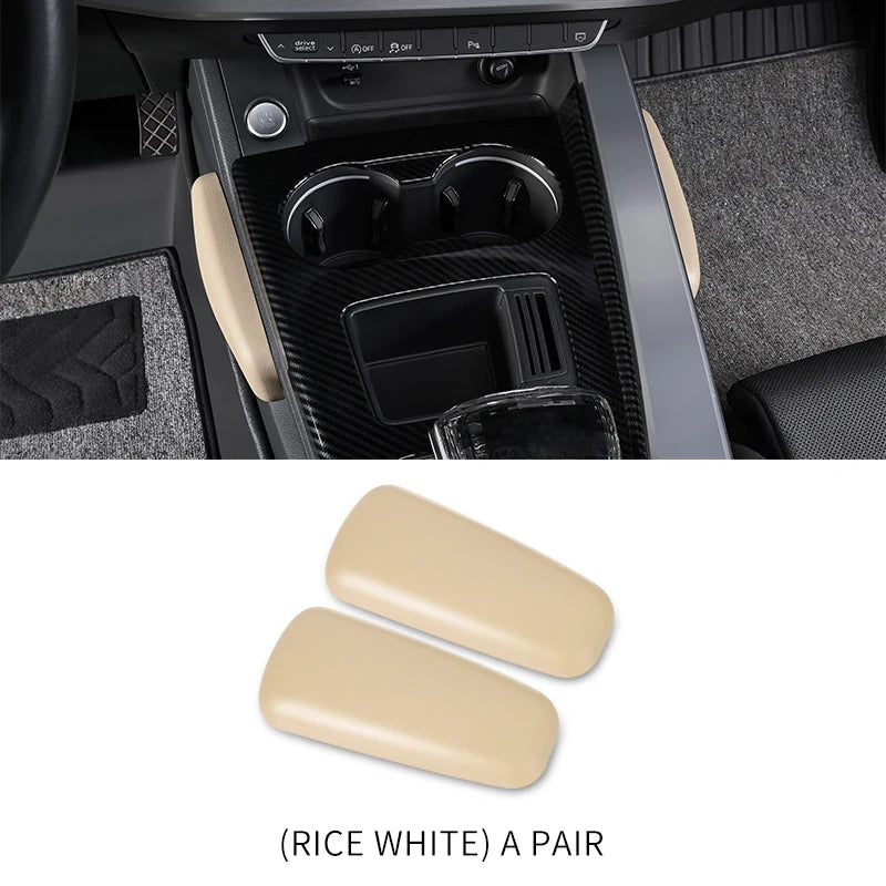 Leather Car Knee & Elbow Cushion Pad | Memory Foam Armrest Support