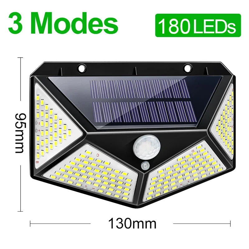 15000LM Solar Light Outdoor Sunlight Motion Sensor Wall Lamp Waterproof 240°lighting Lantern Flashlight Garden Street External Oasis Select Style B