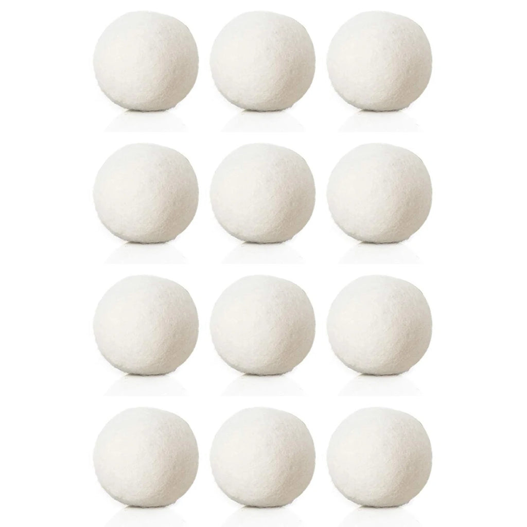 3/6/9 PCS Dryer Balls Laundry Reusable Replace Dryer Sheets Add Essential Oils for Dryer Natural Scent Reduce Drying Time Static Oasis Select 12pcs