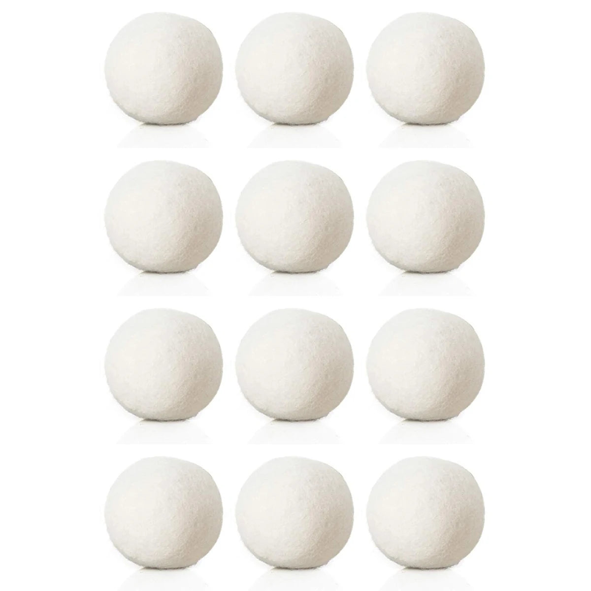 3/6/9 PCS Dryer Balls Laundry Reusable Replace Dryer Sheets Add Essential Oils for Dryer Natural Scent Reduce Drying Time Static Oasis Select 12pcs
