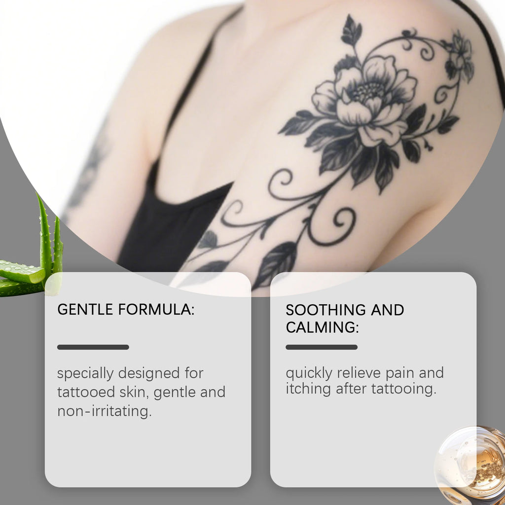 20/40/60g Tattoo Soothing Cream Nourishing Skin Lasting Color Preservation Enhancement Old New Tattoo Recovery Tattoo Care Cream Oasis Select