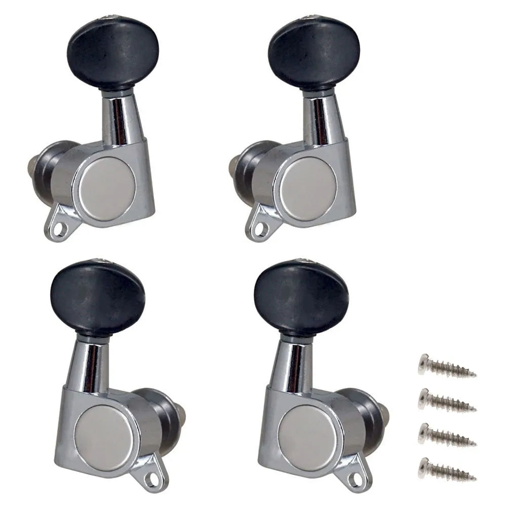 4PCS Ukulele Strings Tuning Pegs String Tuning 1:15 Kit Parts Pegs Replacement 8*5*2cm Button For Ukulele Heads Oasis Select