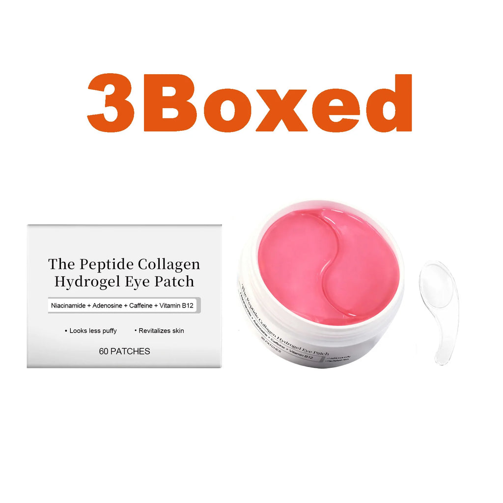 Peptide Collagen Hydrogel Eye Patch Reduce Wrinkles Dark Circles With Copper Peptide Niacinamide Firming Hydrating Gel Eye Pads Oasis Select 3 x 60patches