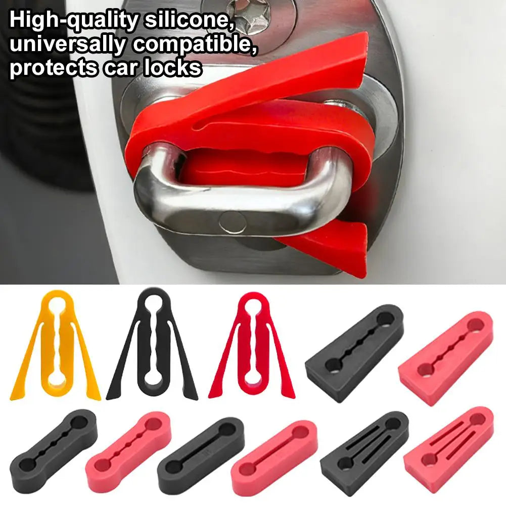 Silicone Car Door Lock Buffer Cushion – Noise & Shock Absorber