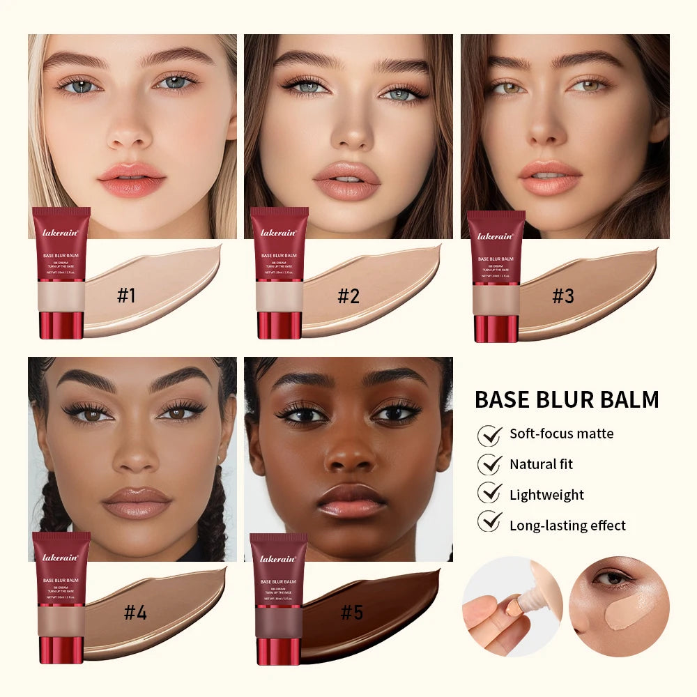 Liquid Foundation Effective Concealer Waterproof Sweat-resistant Matte Finish Base Makeup Long-Lasting Natural Foundation Cream Oasis Select