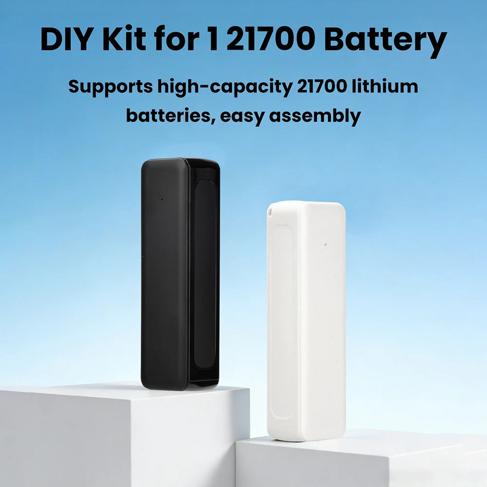 DIY Power Bank Case for 21700 Battery Solder-Free Type-C Portable 5V 1A Mini Power Supply Kit Not Including Batteries Oasis Select