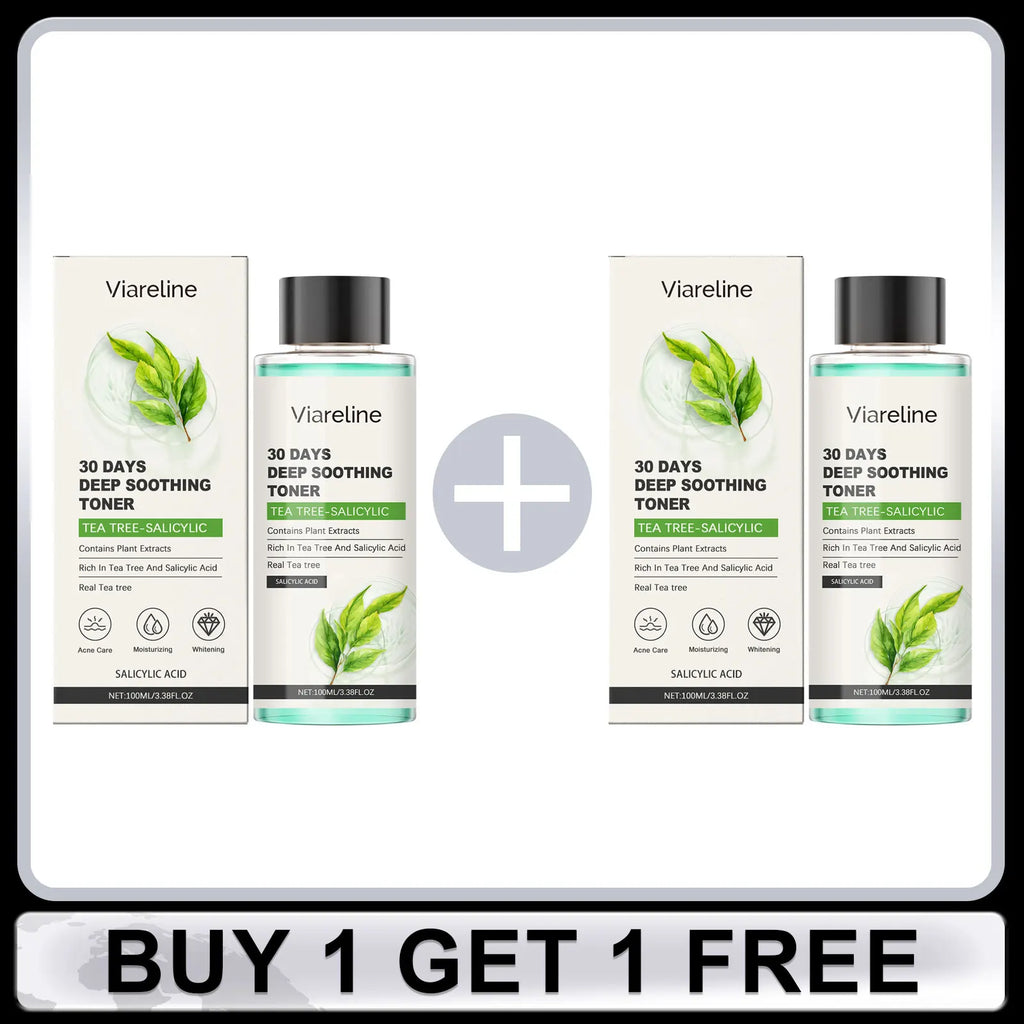 Viareline Salicylic Acid Face Care Set – 4-Piece Skin Kit