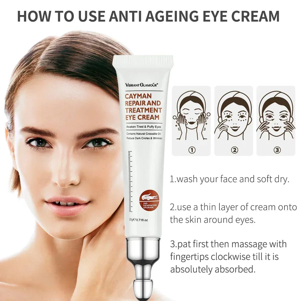SAKSRAAR Peptide Collagen Eye Cream – Firm & Brighten