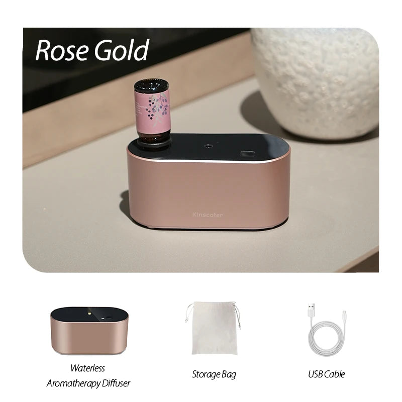 Portable Waterless Aroma Diffuser | Essential Oil Atomizer