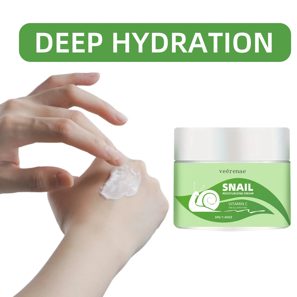 Snail Moisturizing Cream – 24Hr Hydration, Alcohol-Free