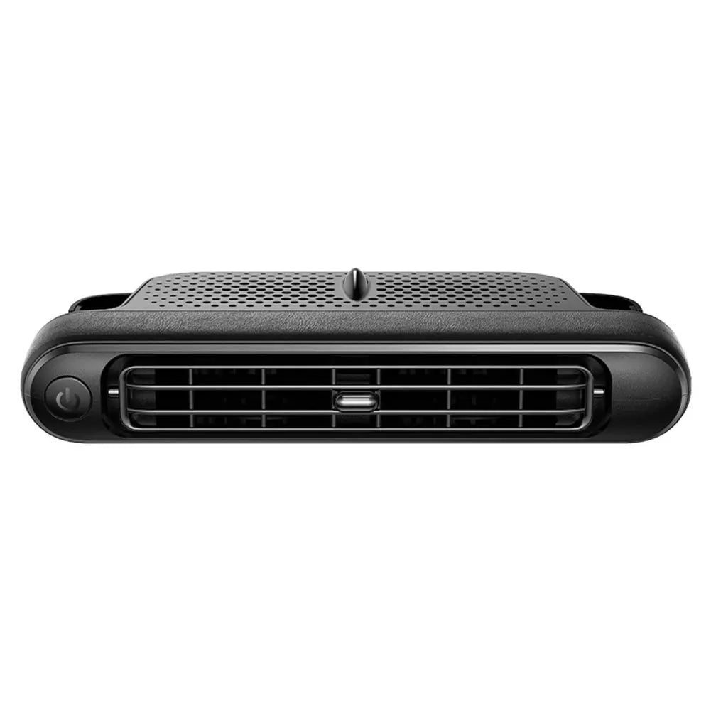 Backseat Cooling Fan Vehicle Rear Headrest Fans Three Wind Speeds Cooling Air Fan Portable Fan for Sedan SUV RV Truck Oasis Select black United States