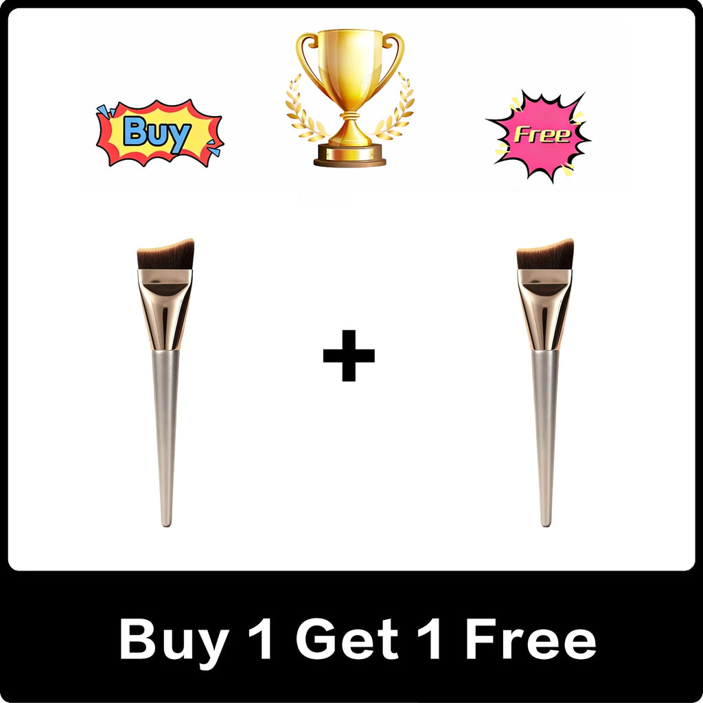Flawless Foundation Brush – Soft, High Powder Absorption Foundation Brush Oasis Select Buy 1 Get 1 Free