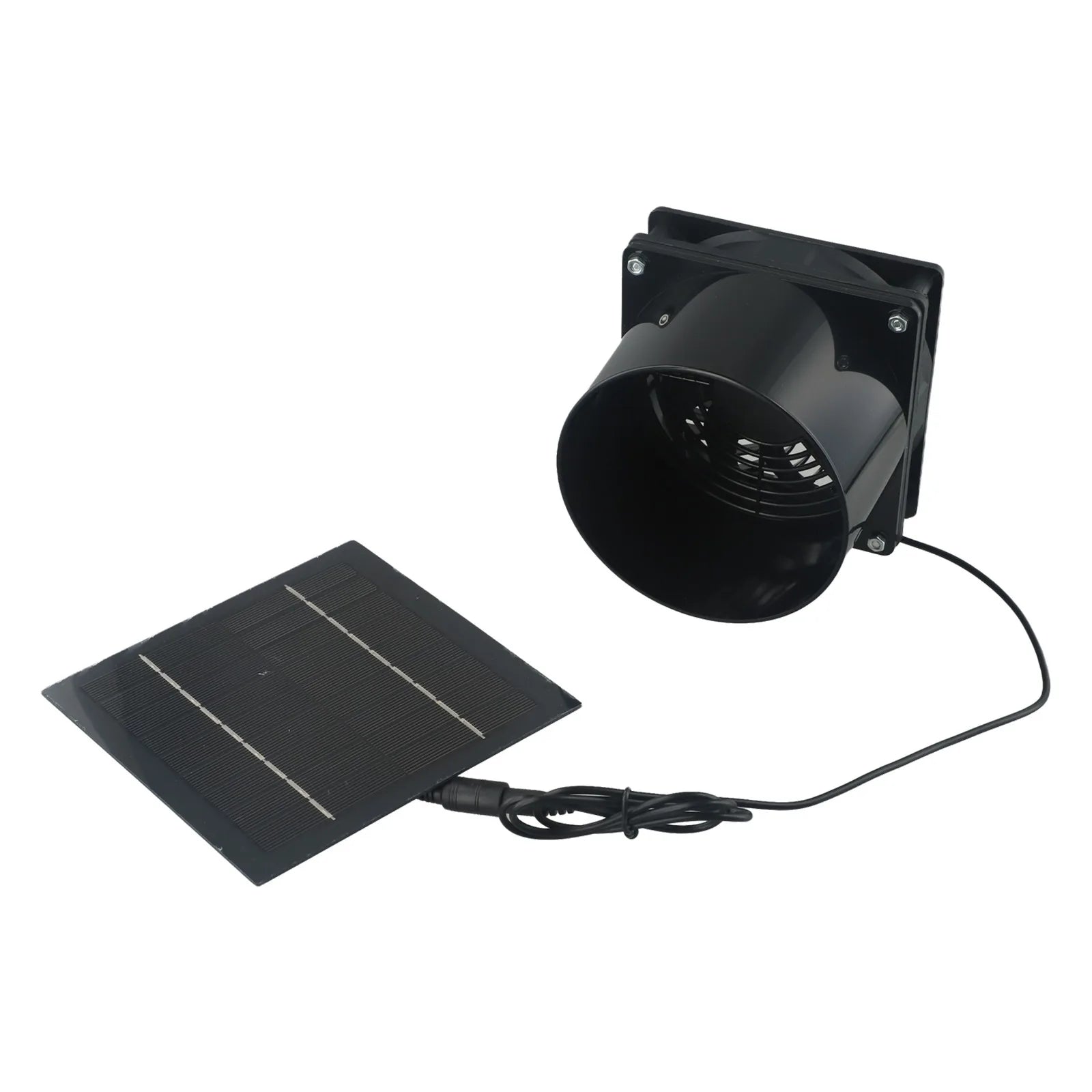 Greenhouse Ventilation Fan 5W 6V Solar Fan Improved Air Ventilation Efficient Solar Energy Hot Weather Solution Oasis Select