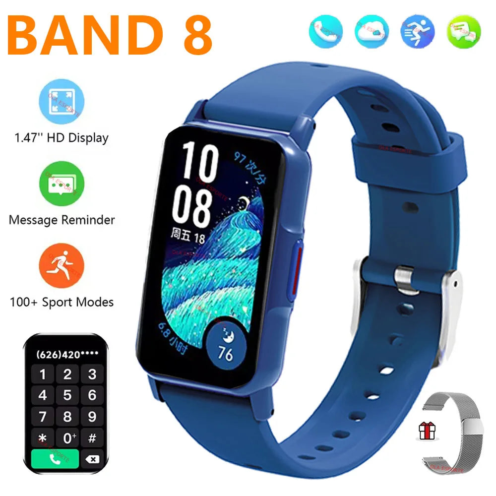 Smart Band 8 Smartwatch – GPS, Sleep Tracker & Call Alerts