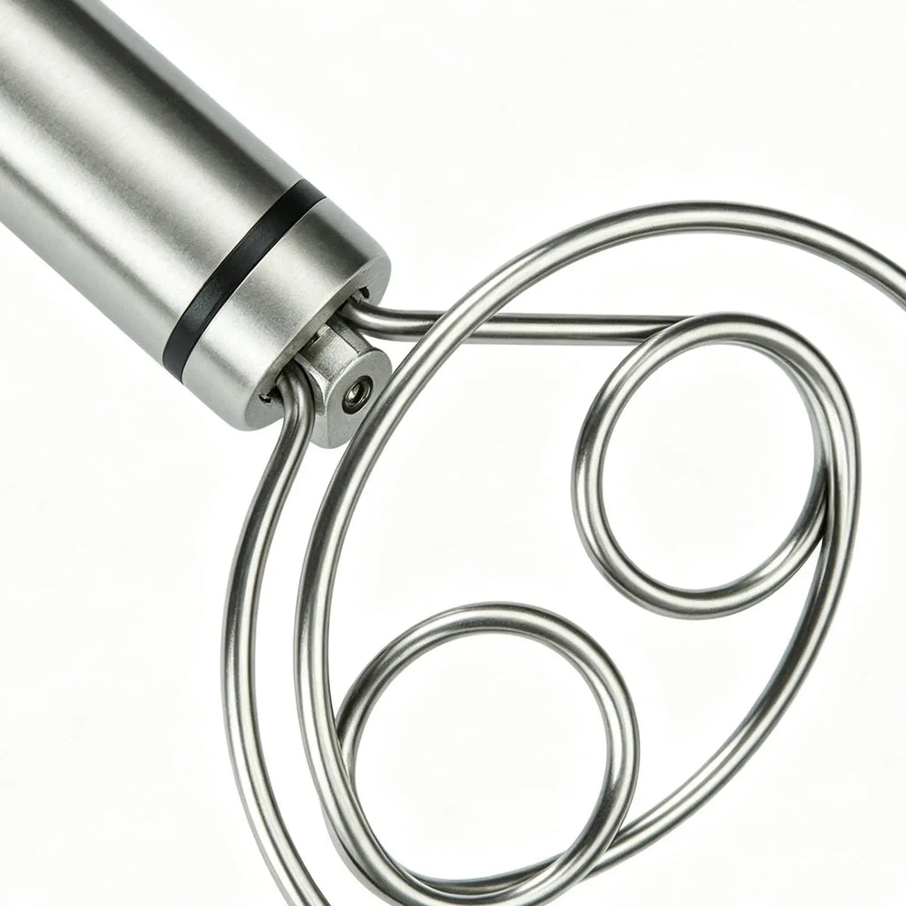 1PC Dough Whisk Bread Mixer Stainless Steel Cake Pastry Flours Dough Blenders With Hanging Hole Kitchen Baking Blender Tools Oasis Select