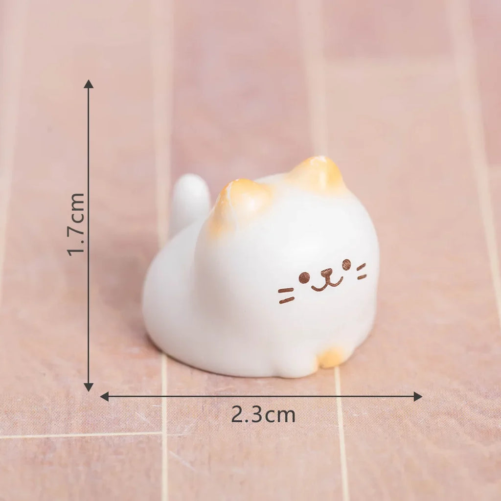 Mini Cats Ornament Fairy Garden Kitten Statue Gift Kids Children Baby Room Decoration Toys Miniature Figurines Home Decor Oasis Select Style3 Kitten s family