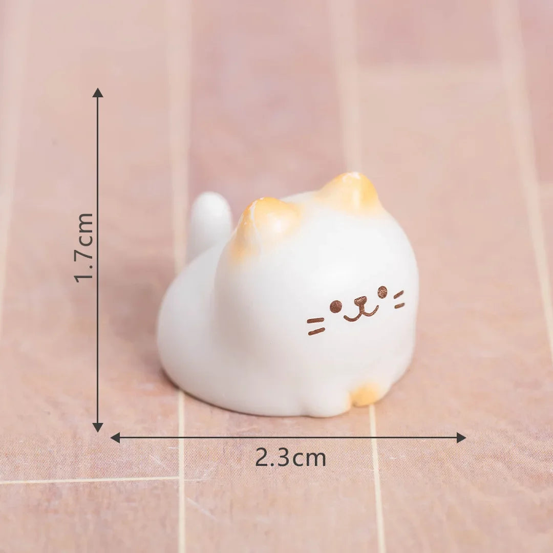 Mini Cats Ornament Fairy Garden Kitten Statue Gift Kids Children Baby Room Decoration Toys Miniature Figurines Home Decor Oasis Select Style3 Kitten s family