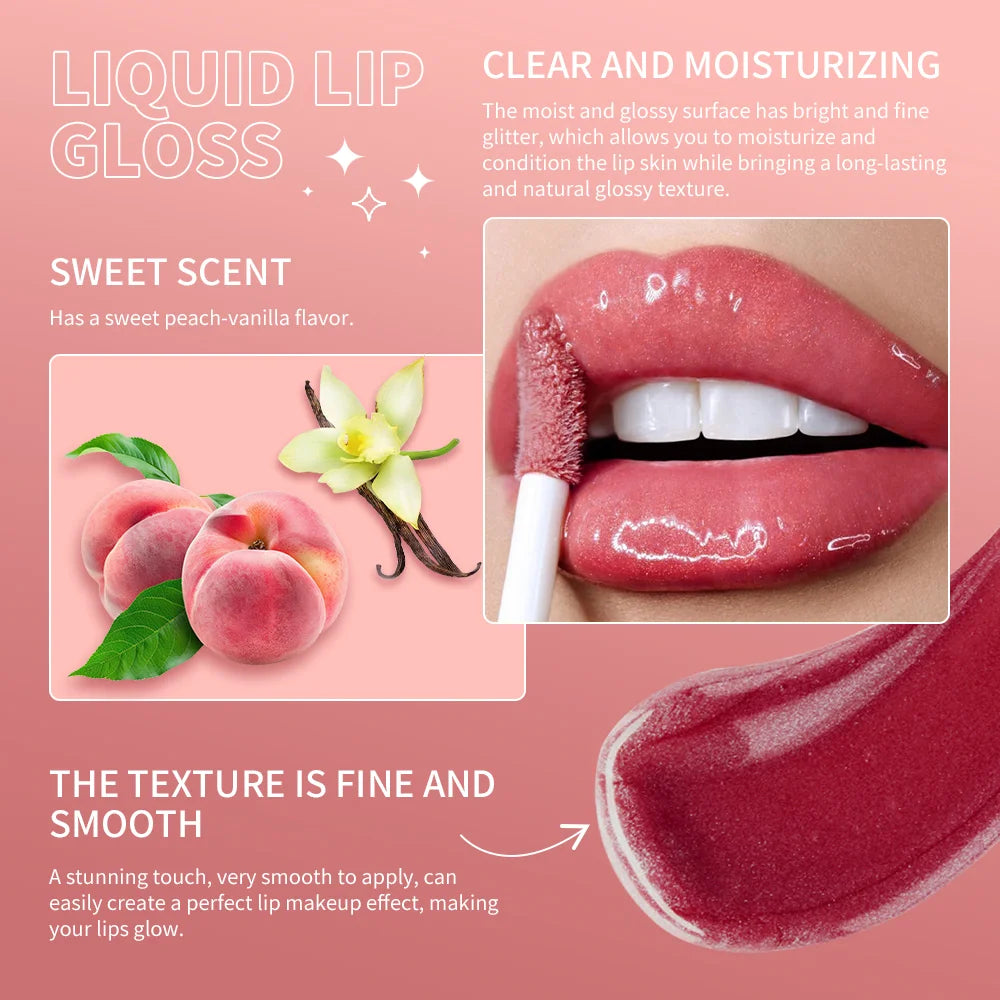 FB Gloss Bomb Cream Color Drip Lip Cream&Heat Makeup Liquid Lipstick Moisturizing Plumper Long Lasting Lipgloss Oasis Select