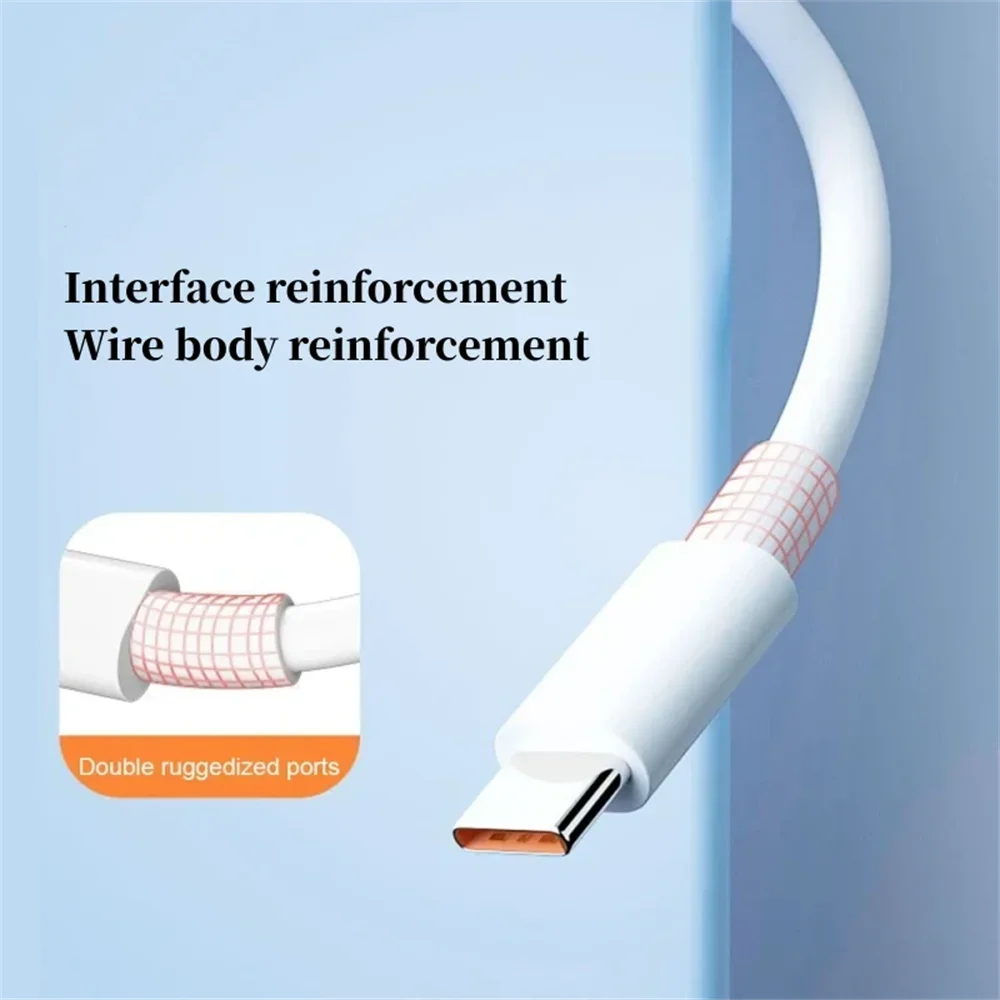 10A USB Type C Cable 120W Super Fast Charging Data Cord Phone USB Cable For Huawei P40 Honor Xiaomi Samsung Quick Charger Cable Oasis Select
