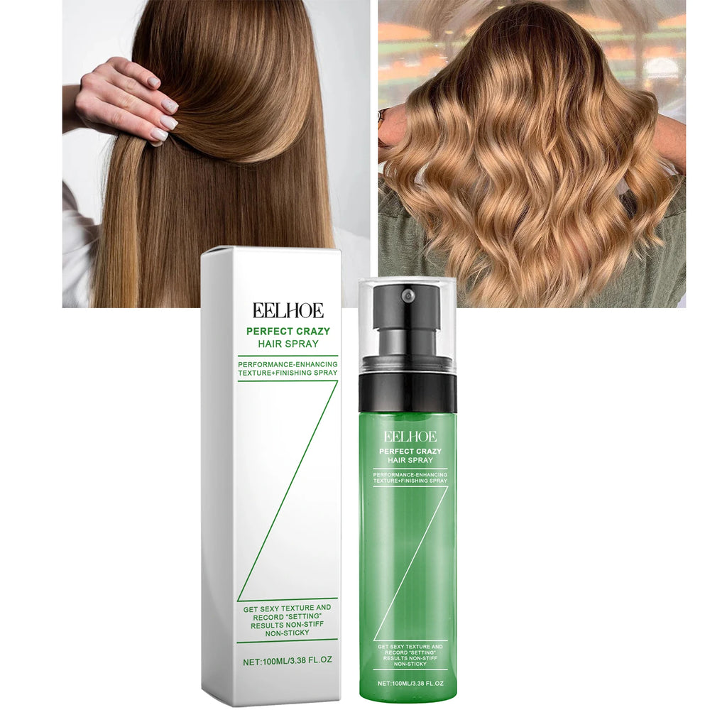 Eelhoe Hair Fluffy Styling Spray Hair Fluffy Lazy Degreasing Refreshing Durable Styling Deeply Nourish Hair Wash Free Spray Oasis Select