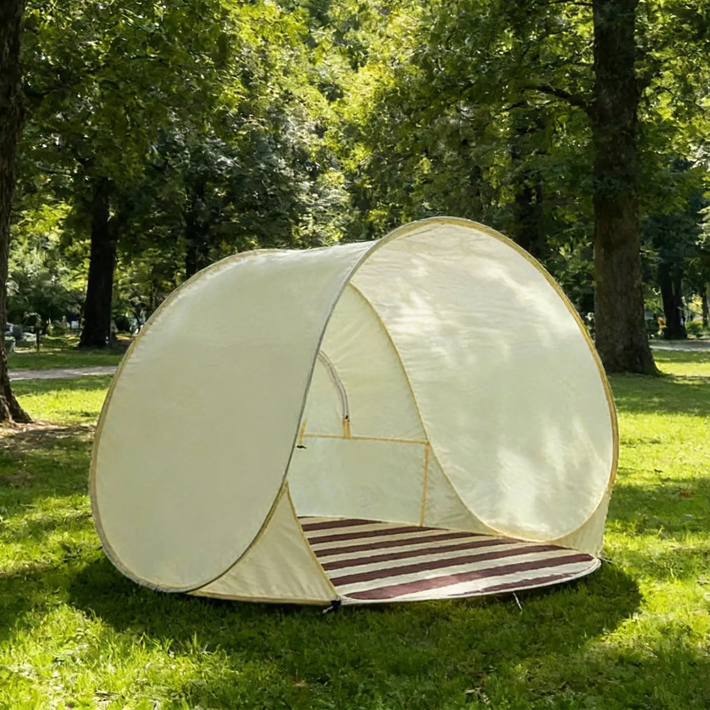 Reusable Outdoor Portable Camping One Click Open 3-4 People Tent UV Protection Beach Shelter Easy Pop Camping Picnic Canopy Oasis Select