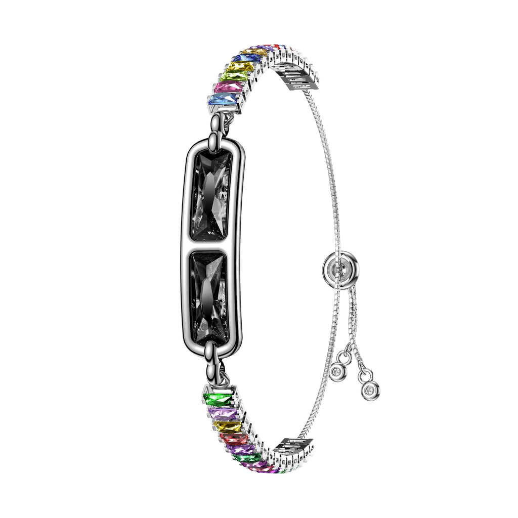 Woman Inlaid With Diamonds Smart Bracelet Sports Health Ms. Bluetooth Wristband Sleep Health Monitor Female Physiological Cycle Oasis Select BKCZM