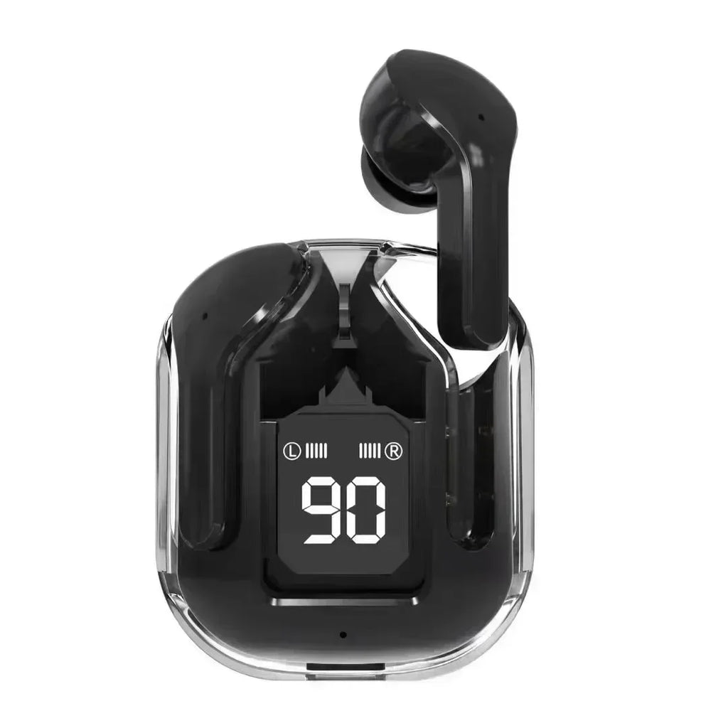 Wireless Mini Earbuds LED Power Digital Display TWS Wireless Headset Stereo Bluetooth Headphones for smartphones Oasis Select black