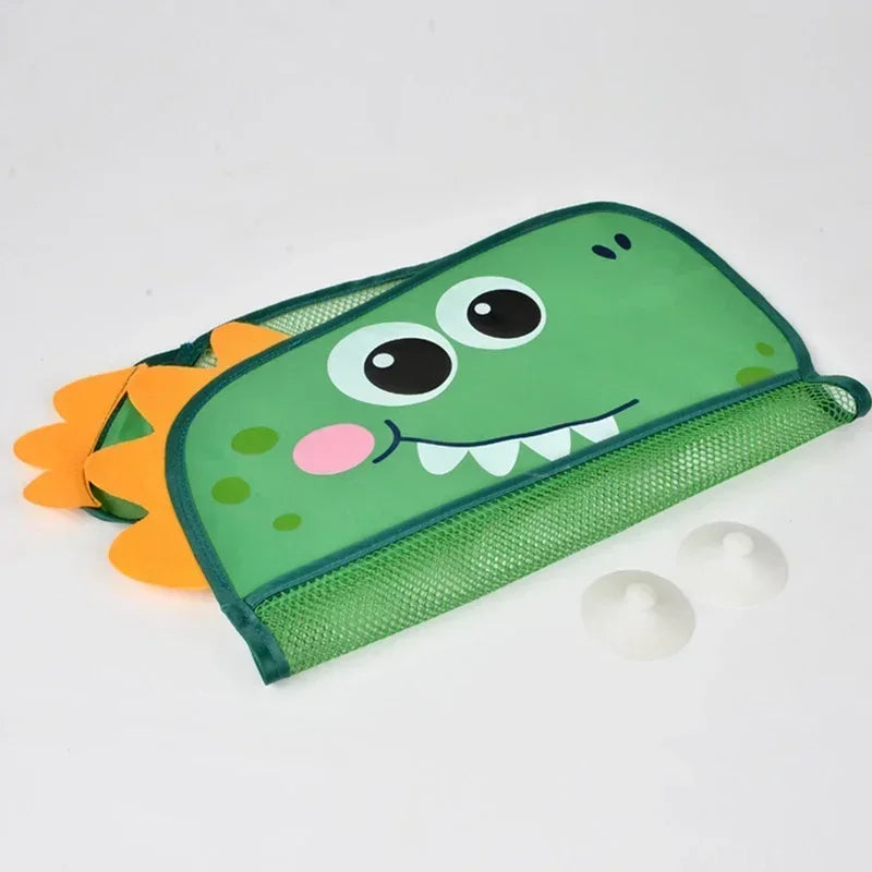 Organizer Kids Tidy Storage Suction Bathroom Bathtub Doll Hanging Bag Dinosaur Animal Baby Bath Toys Basket Mesh Bag Water Toys Oasis Select