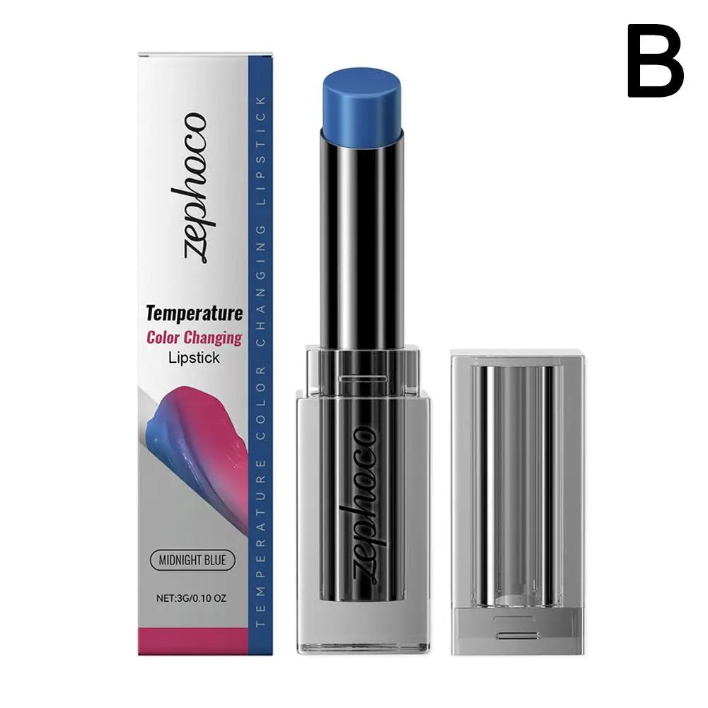 Color-Changing Moisturizing Lipstick – Nourishing Lip Balm Color-Changing Lipstick Oasis Select blue