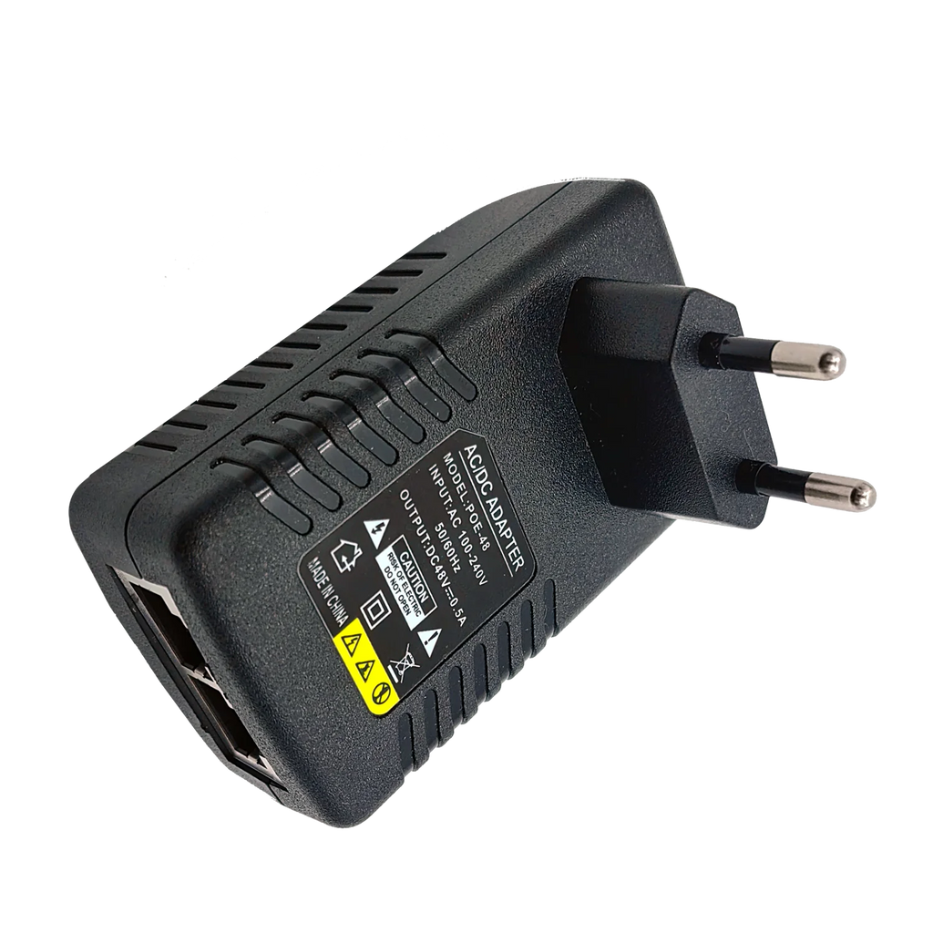 48V POE Power Supply Adapter 0.5A EU/US Plug CCTV Security Surveillance Adapter For Injector IP Camera POE Switch Router NVR AP Oasis Select