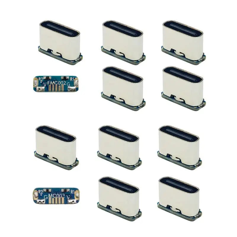 2Pcs Charging Port For PCB Soldering DIY Repair Adapter USB Connector Type C Female Jack 5Pin SMD SMT Type-C Socket Oasis Select