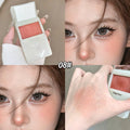 Floral Single Blush Low Saturation Matte Silky Texture Waterproof Sweatproof Long Lasting Daily Date Makeup Oasis Select 08