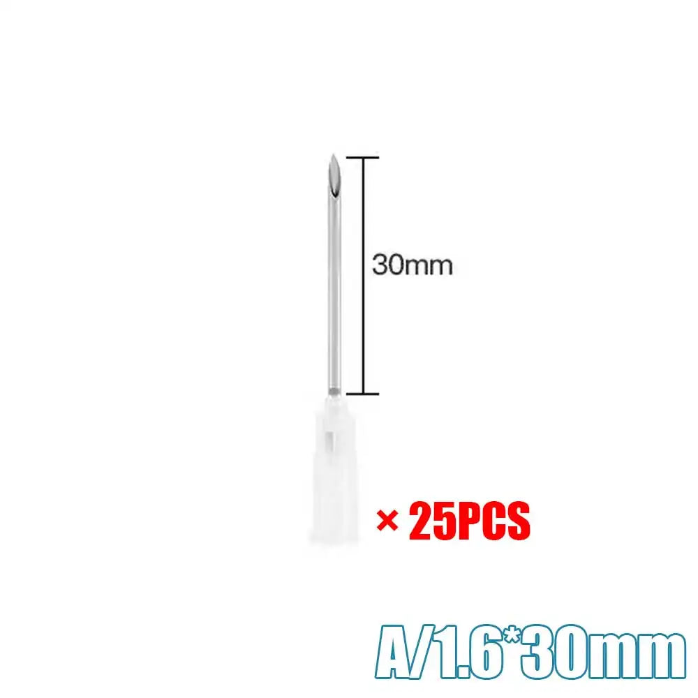 25pcs Sterile Disposable Sharp Needles for Hyaluron Pen | Multi-Gauge